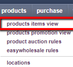List a product on Ewebstore using OMINS